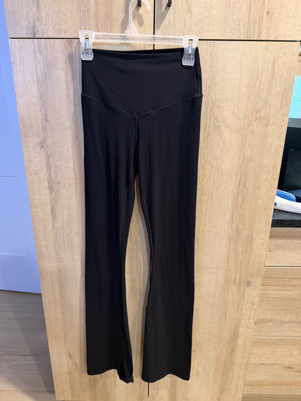 aerie Black 'Offline' Bootcut High-Rise Leggings